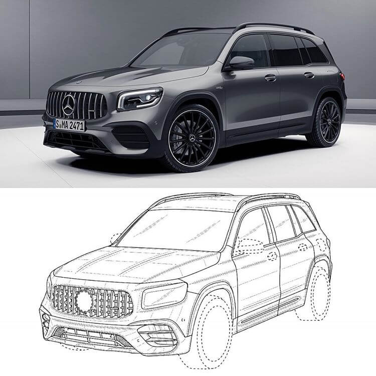 2021 Mercedes-AMG GLB45 leaked 2