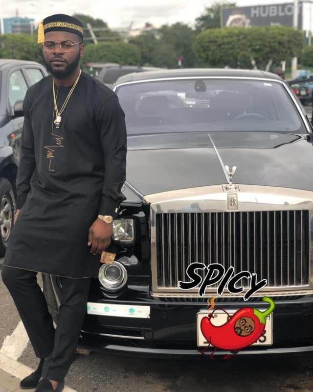 falz Rolls Royce Phantom