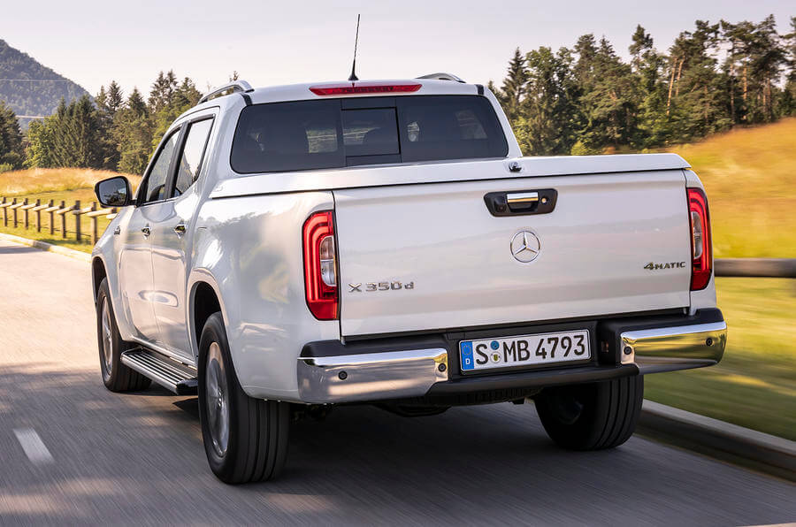 Mercedes-Benz X-Class Pickup back view