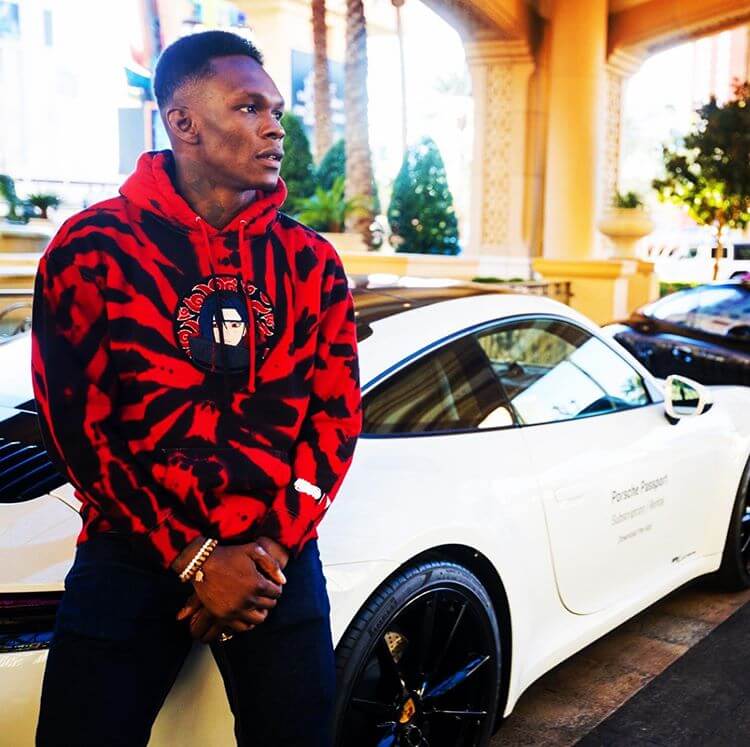 Israel Adesanya cars