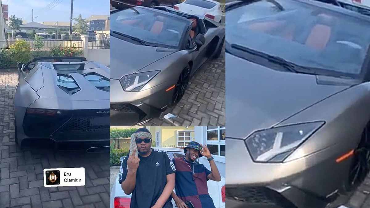 Olamide Acquire Lamborghini Worth over N218 Million