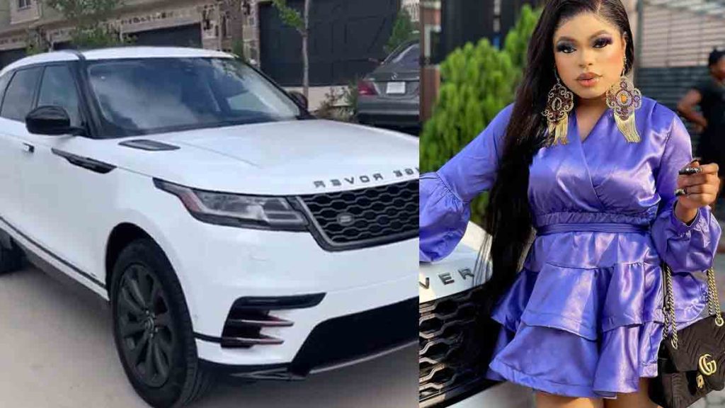 bobrisky 2019 Range Rover