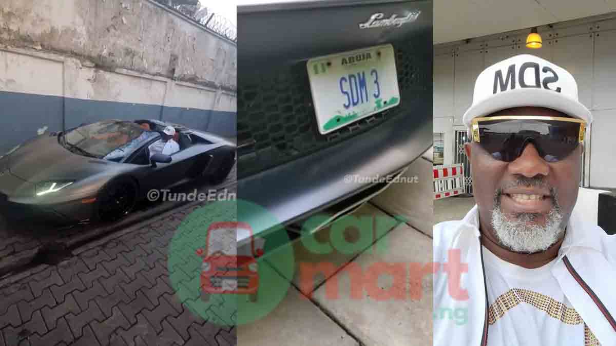 Dino Melaye Acquires N460m 2020 Lamborghini Aventandor Roadstar