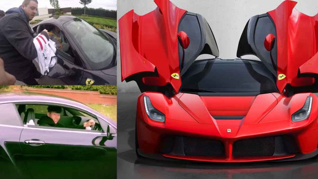 Heung-Min Son  Ferrari LaFerrari