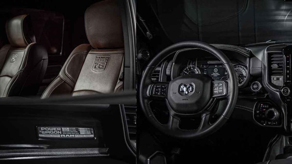 2021 Ram 2500 Power Wagon 75th Anniversary Edition interior