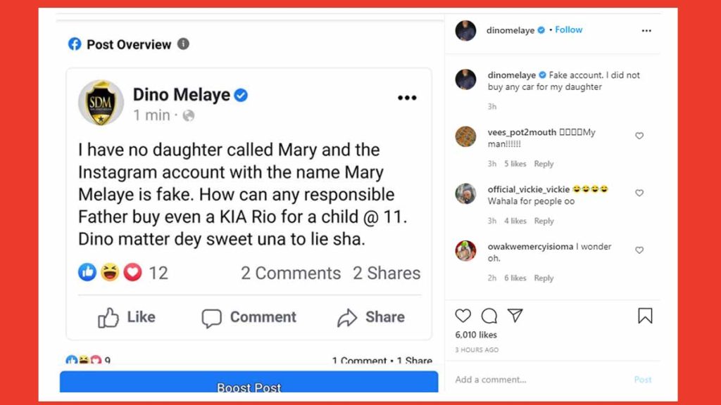  Dino Melaye daughter 