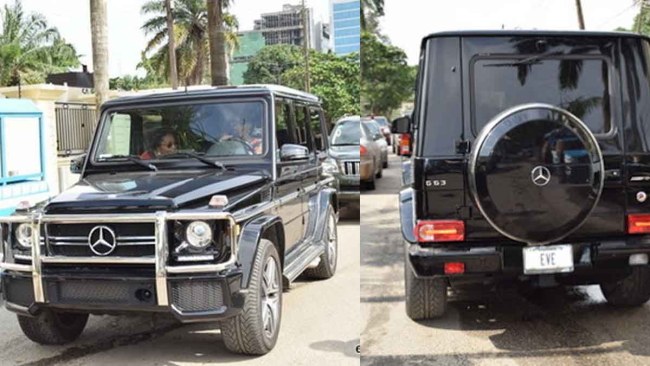 Mercedes-Benz-G-wagon-Genevieve-Nnaji