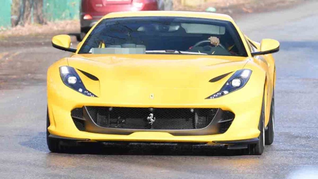 Pogba Ferrari 812 Superfast