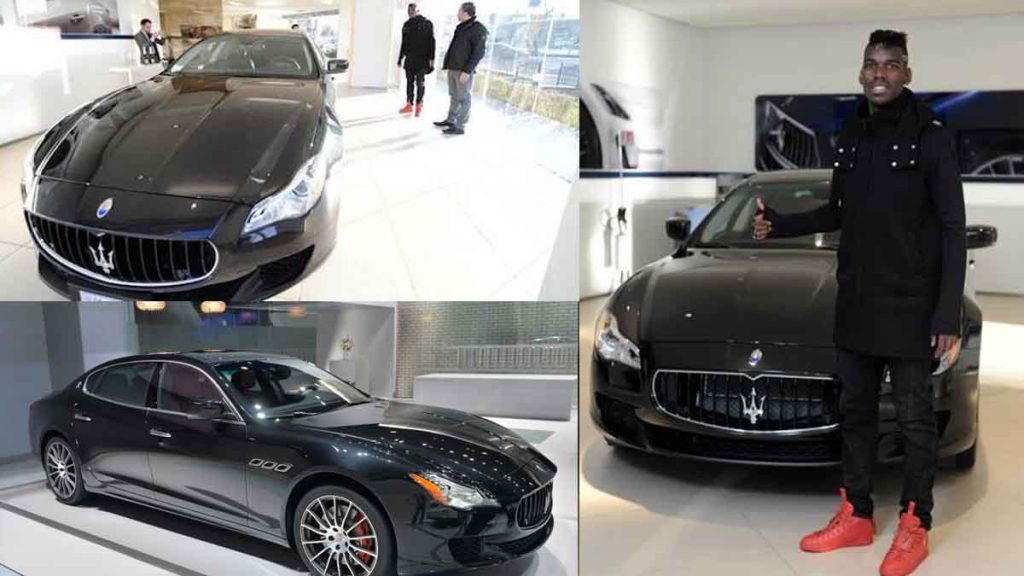 Pogba  Maserati Quattroporte