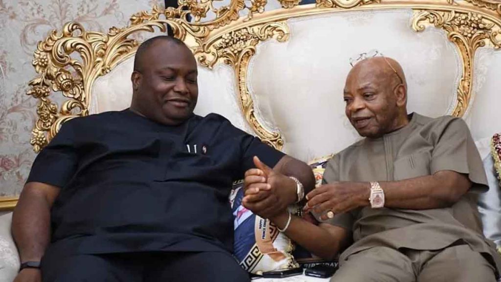 Senator Ifeanyi Ubah and Prince Arthur