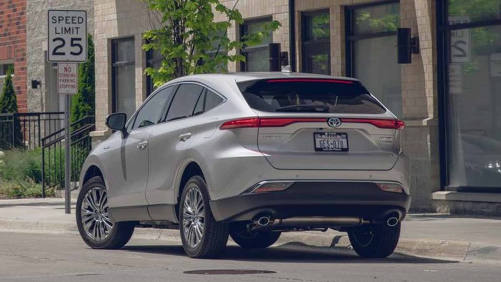 2021 Toyota Venza backview