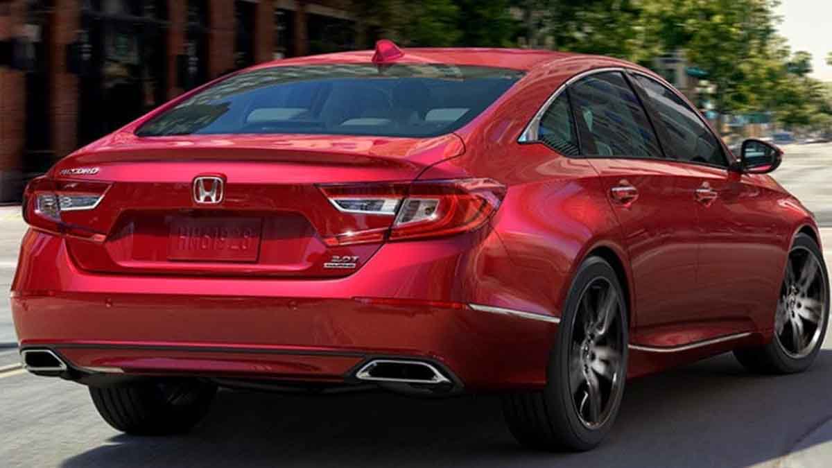 2021 Honda Accord backview