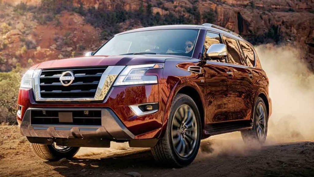 Photos of the 2021 Nissan Armada