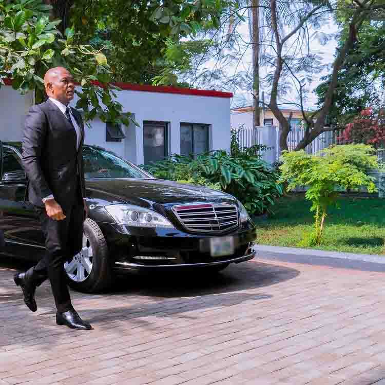 Tony Elumelu Mercedes Benz S-class