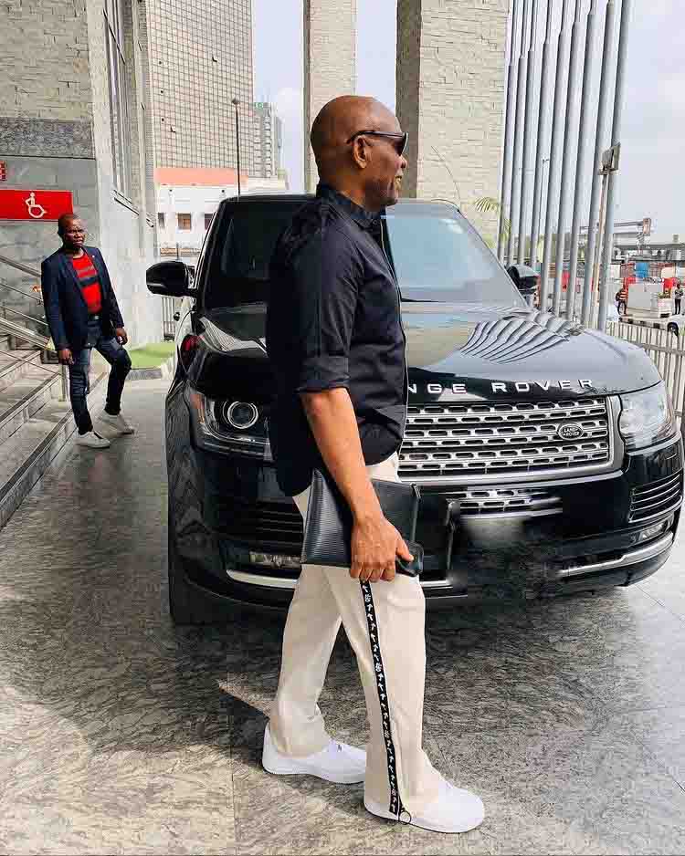 Tony Elumelu Range Rover