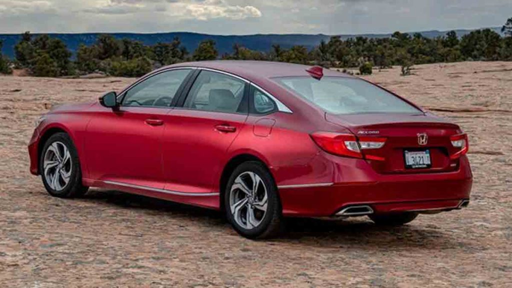 2018 Honda Accord back view