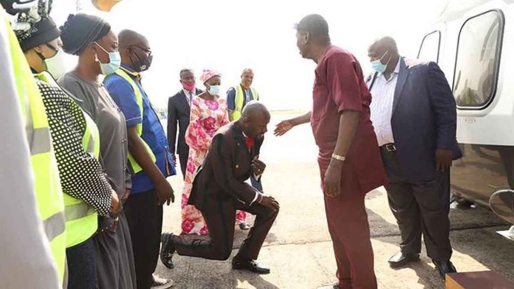 Apostle Johnson Suleman and Pastor Adeboye.