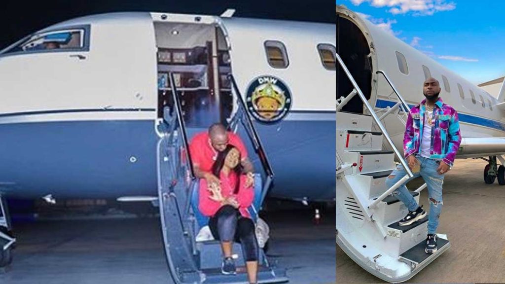 Davido Private Jet