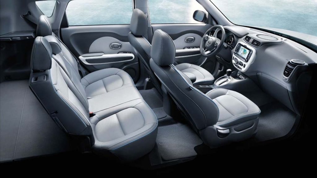 kia soul ev interior