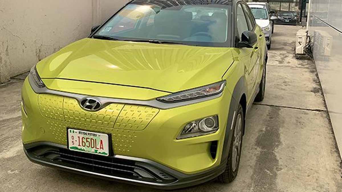 Hyundai Kona Electric car in Nigeria