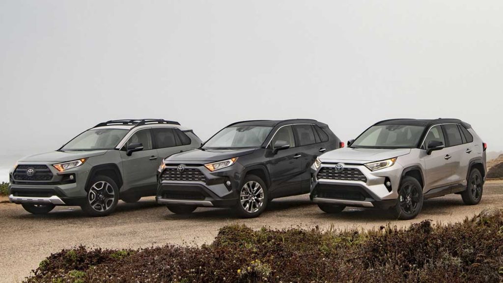 2019 Toyota Rav4 Models