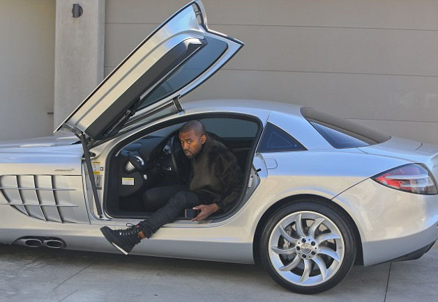 kanye west Mercedes-Benz SLR Stirling Moss