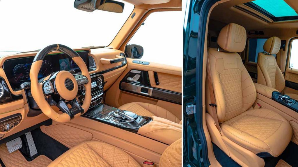 Gronos 2021 Interior - Mercedes G-class G63