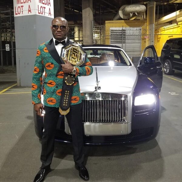 Kamaru Usman Rolls Royce Ghost