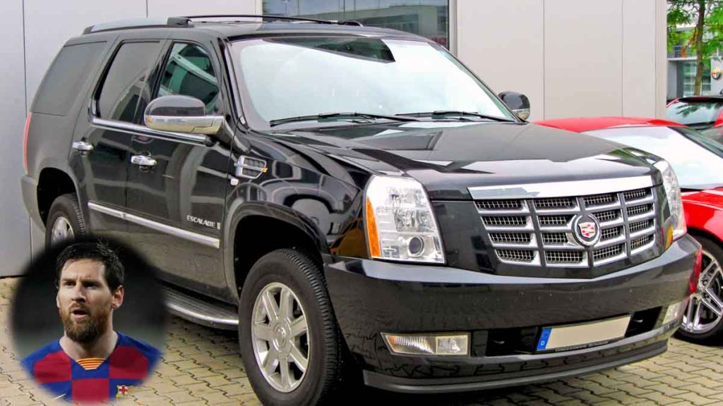 Lionel Messi Cadillac Escalade