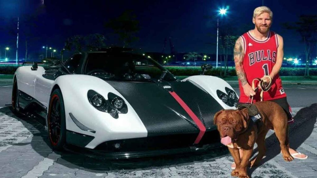 Lionel Messi Pagani Zonda