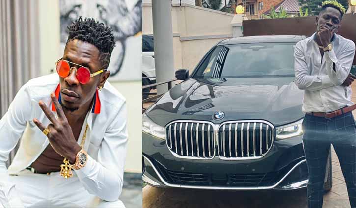 shatta wale BMW