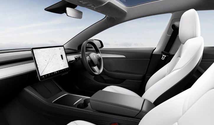 tesla model 3 interior in Nigeria