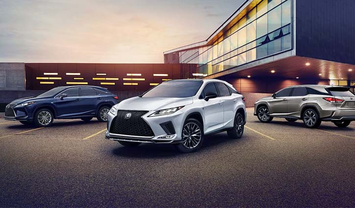 2021 Lexus Cars and SUVs