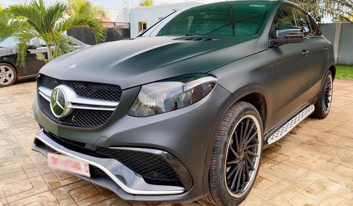 Mercedes GLE in ghana