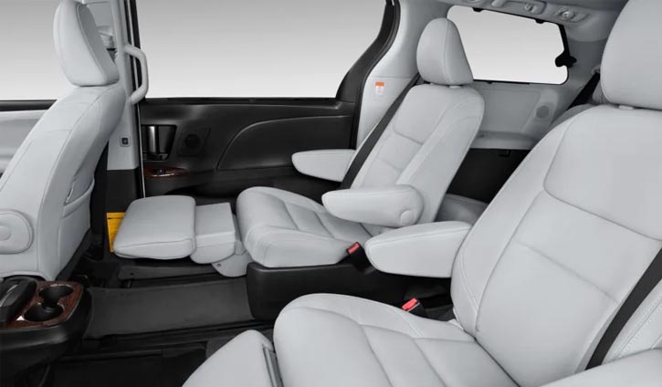 2015 toyota sienna interior