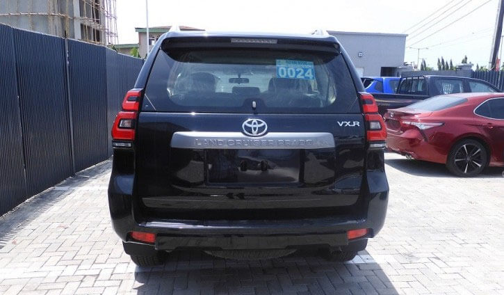 2020 Toyota Landcruiser Prado back view