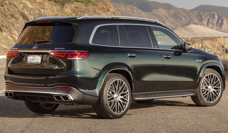 2021 Mercedes-Benz GLS 450 back view