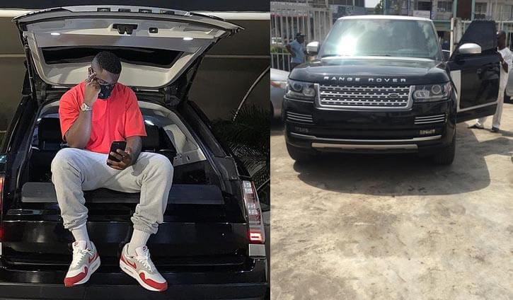 sarkodie Range Rover Vogue