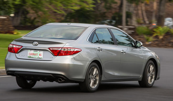 toyota camry 2016 back view