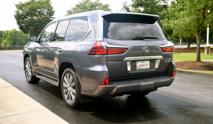 2016 Lexus LX 570 back view