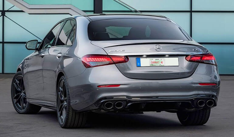 2021 Mercedes-AMG E53 back view