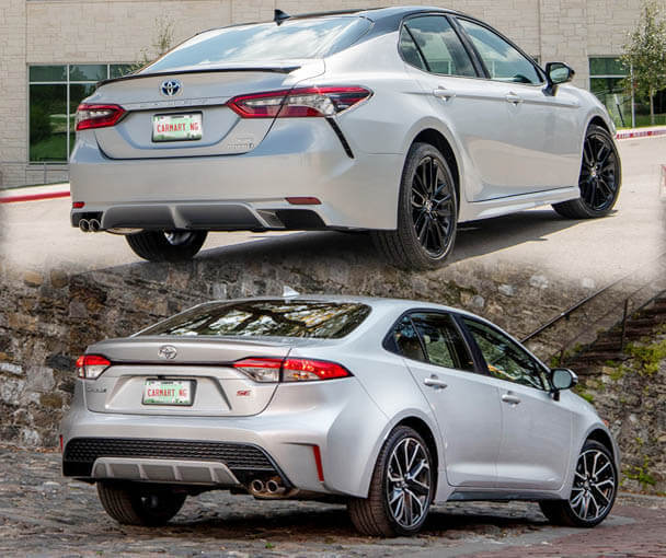 2021 Toyota Camry Vs Toyota Corolla