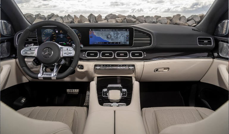 Mercedes Benz GLE 350 interiors