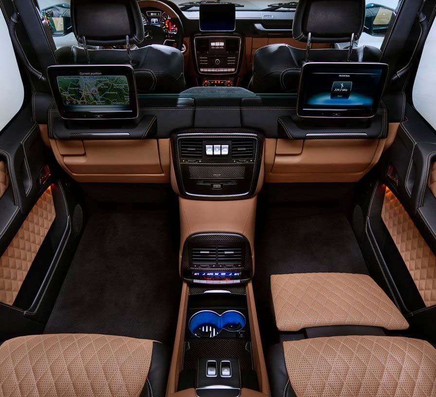 Mercedes Maybach G 650 Landaulet interior