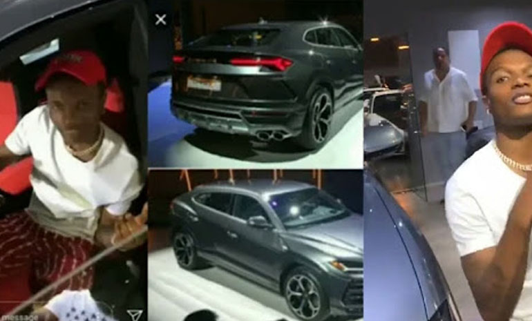 Wizkid - Lamborghini Urus