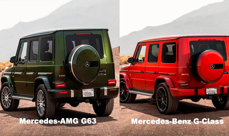 Mercedes-AMG G63 Vs 2021 Mercedes-Benz G-Class Trim