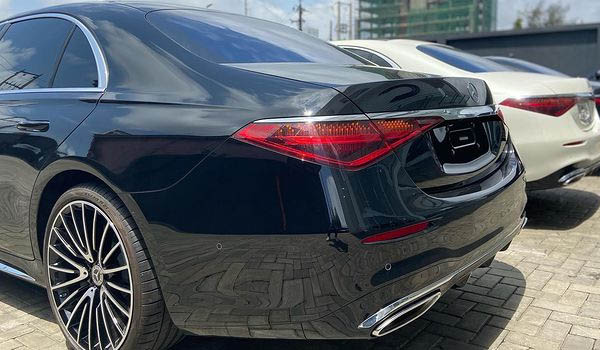 2021 Mercedes Benz S Class back view