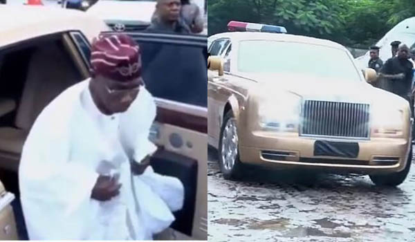 Olusegun Obasanjo 2019 Rolls Royce Phantom  