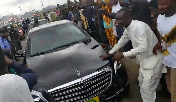 Olusegun Obasanjo Mercedes Benz S63 Sedan