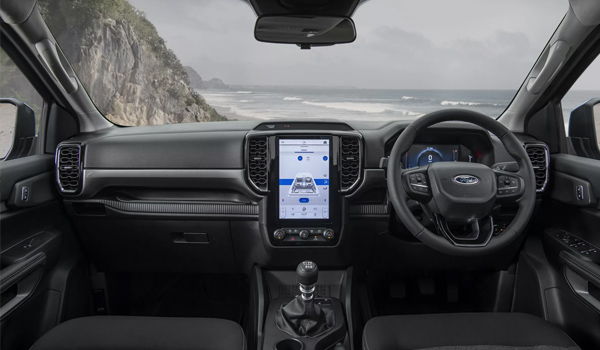 New 2022 Ford Ranger interior